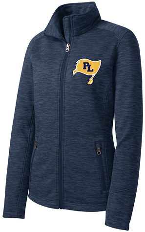Ladies Digi Stripe Fleece Jacket